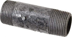 Value Collection - Schedule 80, 1" Diam x 3-1/2" Long Black Pipe Nipple - Threaded - All Tool & Supply