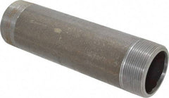 Value Collection - Schedule 80, 2" Diam x 8" Long Black Pipe Nipple - Threaded - All Tool & Supply