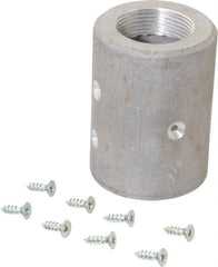 EVER-TITE Coupling Products - 1-1/4" Thread Sandblasting Nozzle Holder - 1-1/4" ID x 2-5/32" OD Hose, Aluminium - All Tool & Supply