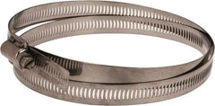 EVER-TITE Coupling Products - SAE Size 164, 2-1/2 to 10-3/4" Diam, Stainless Steel Worm Drive Clamp - 9/16" Wide, Material Grade 304 - All Tool & Supply