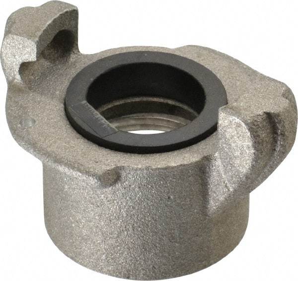 EVER-TITE Coupling Products - 1-1/4" NPT Sandblaster Adapter - Aluminum, Rated to 100 PSI - All Tool & Supply