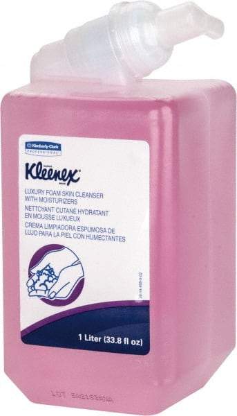 Kleenex - 1 L Dispenser Refill Foam Hand Cleaner - Moisturizing, Light Pink, Citrus Floral Scent - All Tool & Supply