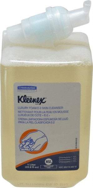 Kleenex - 1 L Dispenser Refill Foam Hand Cleaner - Clear, Medicinal Scent - All Tool & Supply