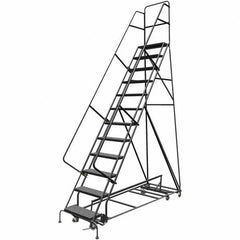 TRI-ARC - Rolling & Wall Mounted Ladders & Platforms Type: All-Directional Ladder Style: Rolling Safety Ladder - All Tool & Supply