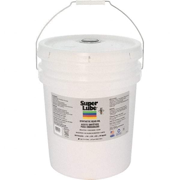 Synco Chemical - 5 Gal Pail, Synthetic Gear Oil - -40°F to 450°F, 680 St Viscosity at 40° C, ISO 680 - All Tool & Supply