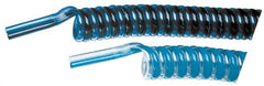 Advanced Technology Products - 6mm OD, Polyurethane Tube - Black & Clear Blue, 140 Max psi, 98 Shore A Hardness - All Tool & Supply