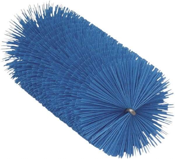 Vikan - 2.3" Diam Polyester Tube Brush - 6-1/4" OAL, 6-1/2" Head Length, Stainless Steel Handle - All Tool & Supply