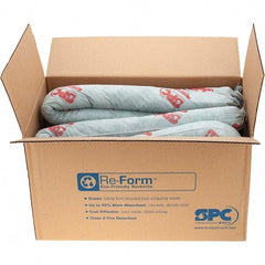 Brady SPC Sorbents - 12 Gal, 8' Long, 3" Diam, Polypropylene Sock - Universal, Brown - All Tool & Supply