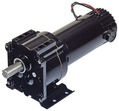 Bison Gear - 90 VDC, 121 RPM, 15:1 Gear Ratio, Parallel Gearmotor - 59 Torque, 1/8 hp, TENV Enclosure - All Tool & Supply