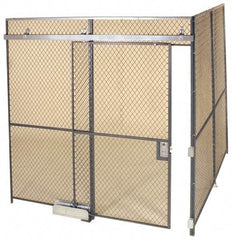 Folding Guard - 20' Long x 10" Wide, Woven Wire Room Kit - 2 Walls - All Tool & Supply