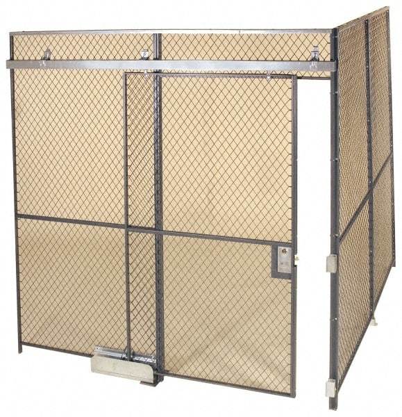 Folding Guard - 20' Long x 20" Wide, Woven Wire Room Kit - 2 Walls - All Tool & Supply