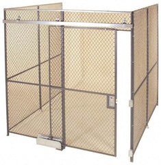 Folding Guard - 20' Long x 15" Wide, Woven Wire Room Kit - 3 Walls - All Tool & Supply