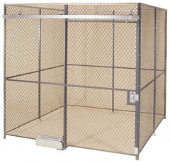 Folding Guard - 20' Long x 10" Wide, Woven Wire Room Kit - 4 Walls - All Tool & Supply