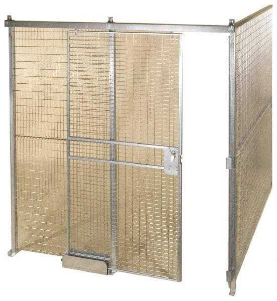 Folding Guard - 16' Long x 12" Wide, Welded Wire Room Kit - 2 Walls - All Tool & Supply