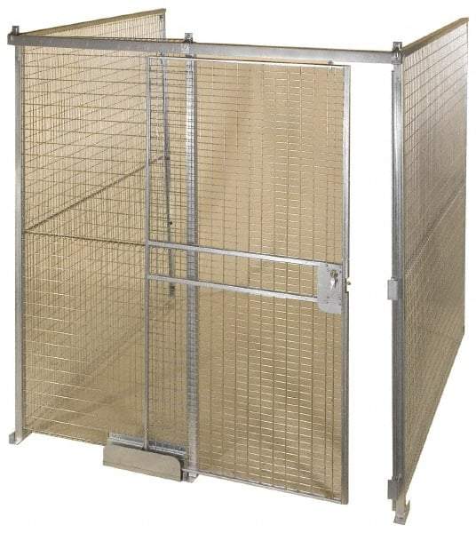 Folding Guard - 12' Long x 12" Wide, Welded Wire Room Kit - 3 Walls - All Tool & Supply