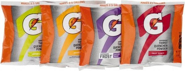 Gatorade - 21 oz Pack Assorted Flavors Activity Drink - Powdered, Yields 2.5 Gal - All Tool & Supply