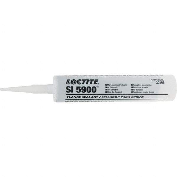 Loctite - 300 mL Cartridge Black Silicone Sealant - 5900 300ML EN LOCTITE RTV FLX FLNGESLNT - All Tool & Supply