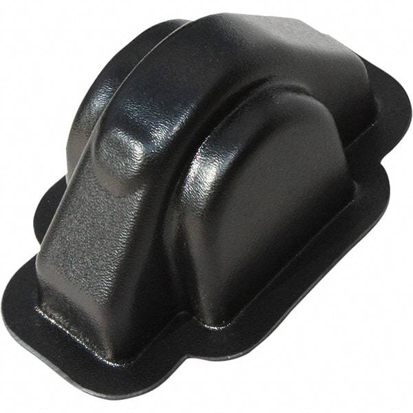 Made in USA - Flame Retardent ABS Housing Plastic Bearing Flange Mount - 4-1/8" Wide x 4-5/16" Outside Diam - All Tool & Supply