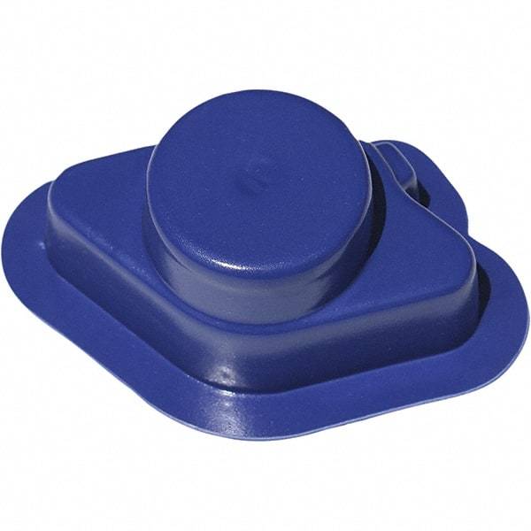 Made in USA - Flame Retardent ABS Housing Plastic Bearing Flange Mount - 6" Wide x 6-1/8" Outside Diam - All Tool & Supply