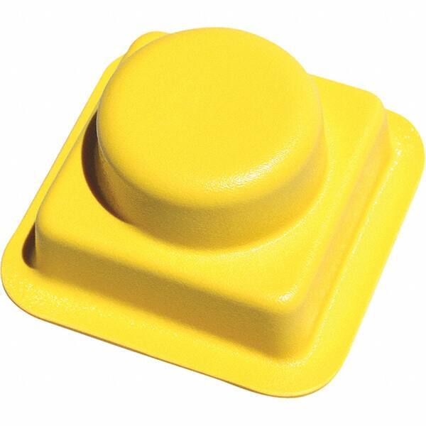 Made in USA - Flame Retardent ABS Housing Plastic Bearing Flange Mount - 3-1/4" Wide x 3-7/16" Outside Diam - All Tool & Supply