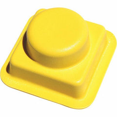 Made in USA - Flame Retardent ABS Housing Plastic Bearing Flange Mount - 3-1/4" Wide x 3-7/16" Outside Diam - All Tool & Supply