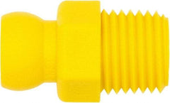 Loc-Line - 1/4" Hose ID, Male to Female Coolant Hose Connector - 1/4" NPT, For Loc-Line Modular Hose Systems - All Tool & Supply