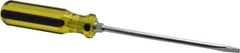 Stanley - Standard Slotted Screwdriver - Round Shank, Acetate Handle - All Tool & Supply