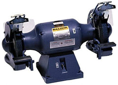 Baldor - 8" Wheel Diam x 1" Wheel Width, 3/4 hp Grinder - 3/4" Arbor Hole Diam, 3 Phase, 3,600 Max RPM, 208/230/460 Volts - All Tool & Supply