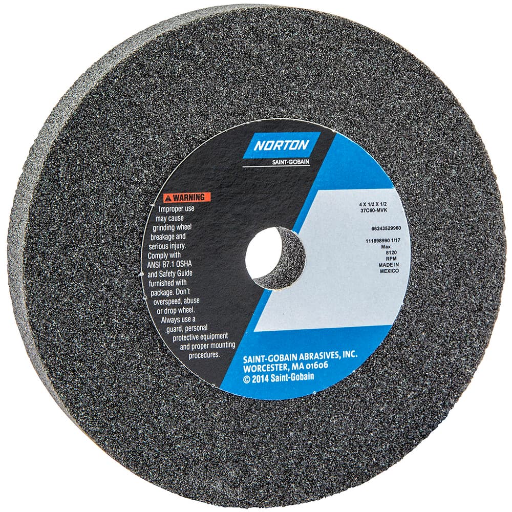 Norton - Surface Grinding Wheels Wheel Diameter (Decimal Inch): 4 Wheel Diameter (Inch): 4 - All Tool & Supply