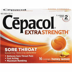 Cepacol - Honey Lemon Flavor Cough Drop Lozenges - Sore Throat Relief - All Tool & Supply