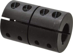 Climax Metal Products - 7/8" Bore, Steel, One Piece Clamping Shaft Collar - 1-7/8" Outside Diam, 2-7/8" Wide - All Tool & Supply