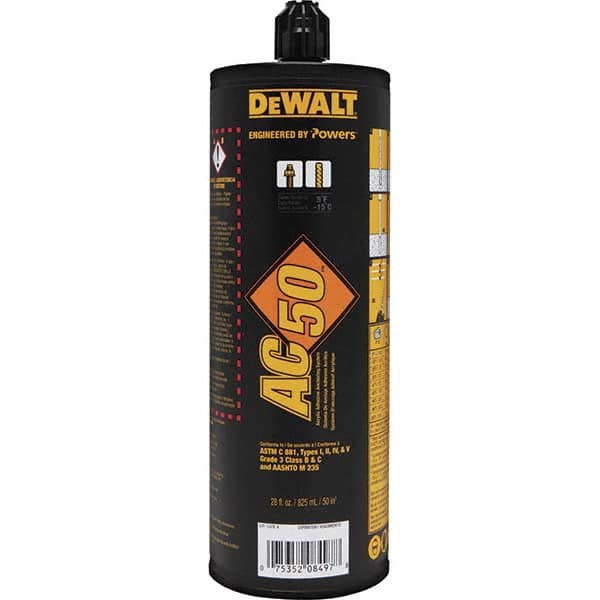 DeWALT Anchors & Fasteners - Anchoring Adhesives Adhesive Material: Acrylic Volume (fl. oz.): 28.00 - All Tool & Supply