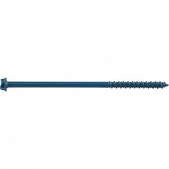 DeWALT Anchors & Fasteners - 1/4" Diam, 5 Length Under Head, Hex Drive Concrete Screw & Masonry Fastener - All Tool & Supply