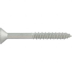 5/16″ Diam, 3 Overall Length, Phillips Drive Concrete Screw & Masonry Fastener Carbon Steel, StalGard Silver Finish