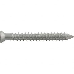 DeWALT Anchors & Fasteners - #14" Diam, 2-1/4 Overall Length, Phillips Drive Concrete Screw & Masonry Fastener - All Tool & Supply