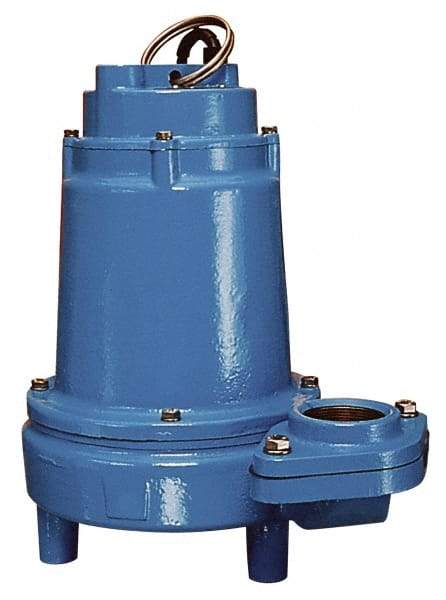 Little Giant Pumps - 1/2 hp, 12.5 Amp Rating, 115 Volts, Nonautomatic Operation, Effluent Pump - 1 Phase, Cast Iron Housing - All Tool & Supply