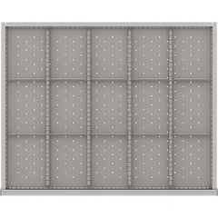 LISTA - 15-Compartment Drawer Divider Layout for 3.15" High Drawers - All Tool & Supply