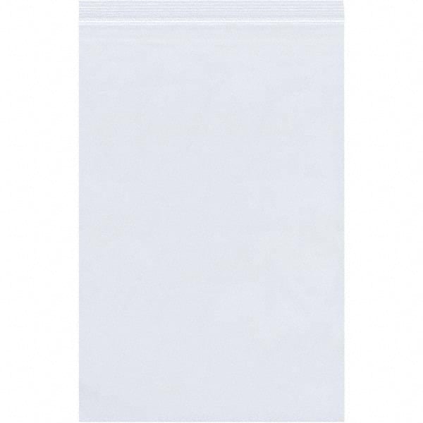 Value Collection - Pack of (500), 10 x 24" 2 mil Reclosable Poly Bags - All Tool & Supply