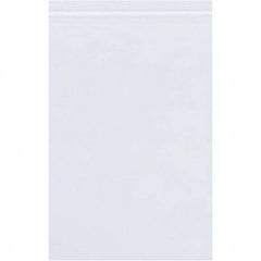 Value Collection - Pack of (1000), 8 x 20" 2 mil Reclosable Poly Bags - All Tool & Supply