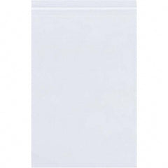 Value Collection - Pack of (500), 8 x 18" 8 mil Reclosable Poly Bags - All Tool & Supply