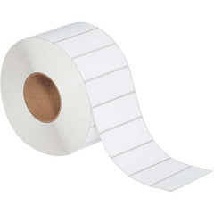 Value Collection - Pack of 4 Rolls, 3,850 Labels per Roll, 4" x 1-1/2" White Topcoated Facestock Thermal Labels - All Tool & Supply