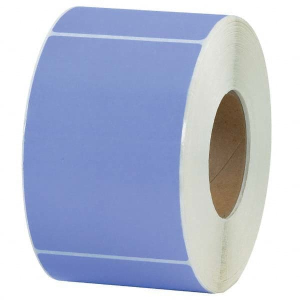 Value Collection - Pack of 4 Rolls, 1,000 Labels per Roll, 4" x 6" Purple Topcoated Facestock Thermal Labels - All Tool & Supply