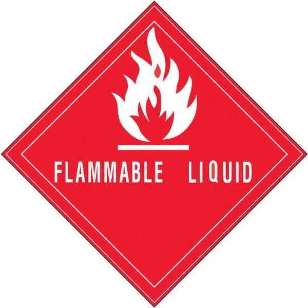 Tape Logic - Shipping Label, Header: Flammable Warning - All Tool & Supply