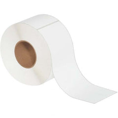 Value Collection - Pack of 4 Rolls, 500 Labels per Roll, 4" x 12" White Matte Coated Facestock Thermal Labels - All Tool & Supply