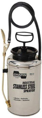 Chapin - 2 Gal Garden Hand Sprayer - Stainless Steel Tank, Wide Mouth, Reinforced Hose, For Industrial Applications - All Tool & Supply