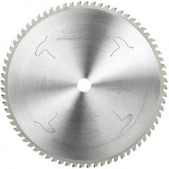 Amana Tool - 10" Diam, 5/8" Arbor Hole Diam, 60 Tooth Wet & Dry Cut Saw Blade - Carbide-Tipped, Clean Action, Standard Round Arbor - All Tool & Supply