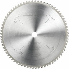 Amana Tool - 12" Diam, 1" Arbor Hole Diam, 72 Tooth Wet & Dry Cut Saw Blade - Carbide-Tipped, Clean Action, Standard Round Arbor - All Tool & Supply