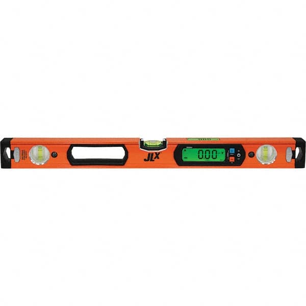 Johnson Level & Tool - Box Beam, I-Beam & Torpedo Levels Level Type: Digital Number of Vials: 3 - All Tool & Supply