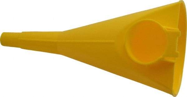 Eagle - 9 Inch Long, Safety Can Poly Funnel - Compatible with 1/2 and 5 Gallon Type I Safety Cans - All Tool & Supply