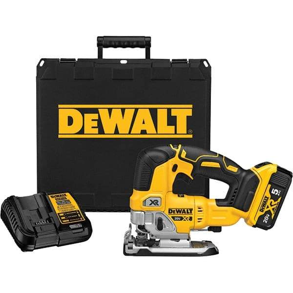 DeWALT - Cordless Jigsaws Voltage: 20 Strokes per Minute: 3200 - All Tool & Supply